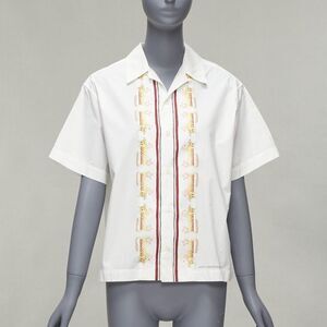 Marni Maria Magdalena Suarez cotton tiger print shirt